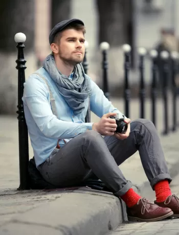 %100 pamuklu erkek çorap